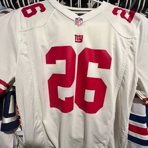New York Giants Nike Away Saquon Barkley #26 Jersey